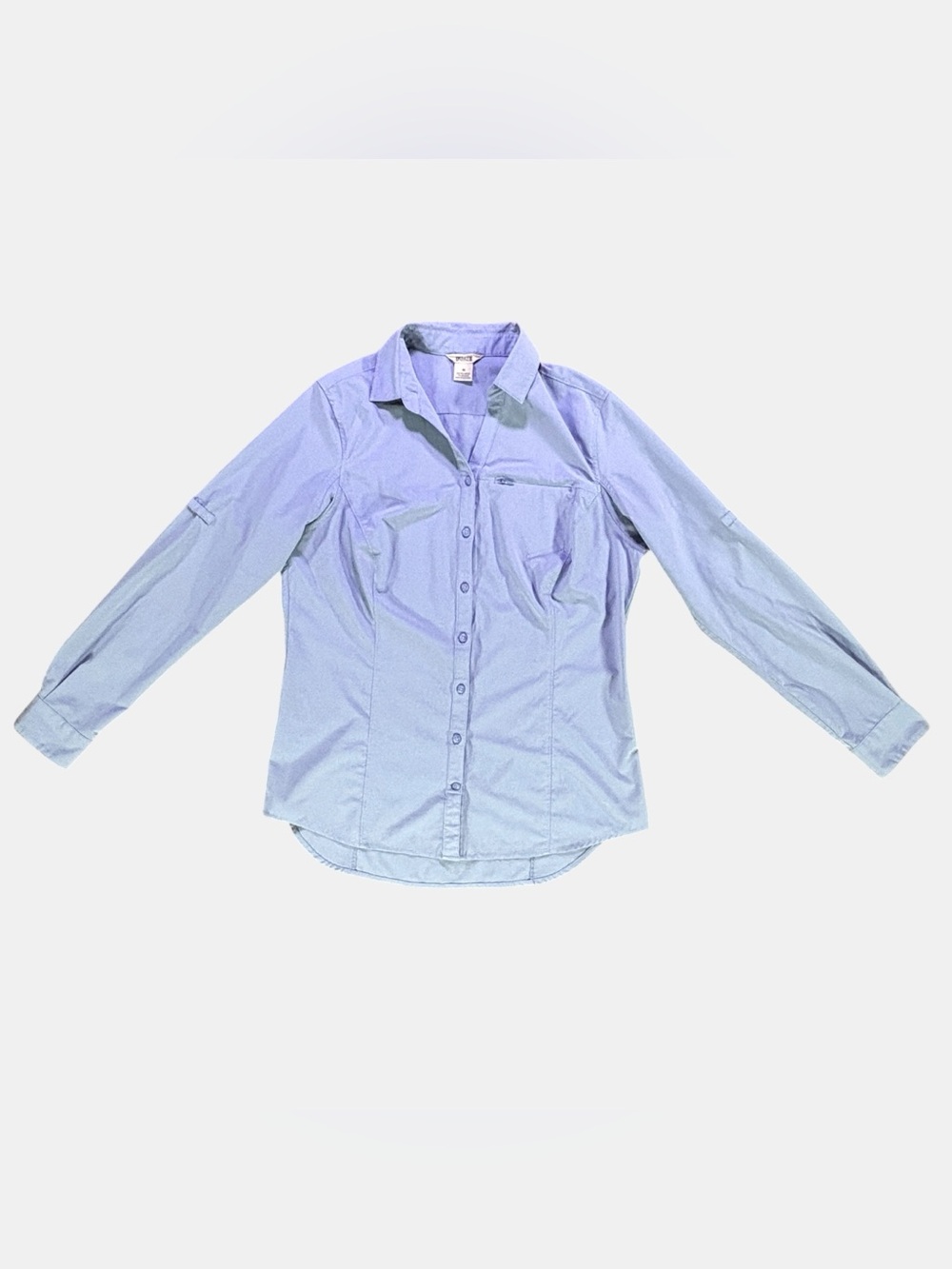 Duluth Trading Co light purple Women's Button-Down Shirt